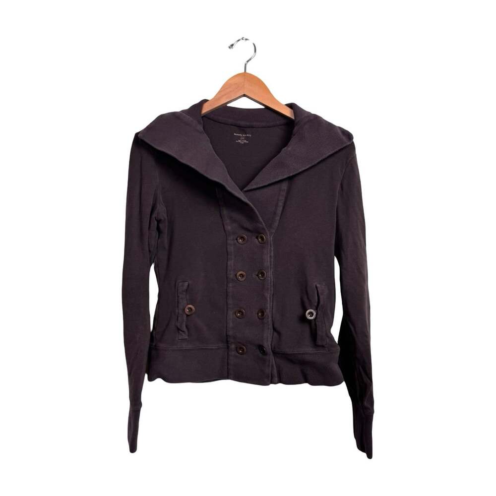 Banana Republic Y2K Double Button Up Collared Women’s Sweater Jacket Size M